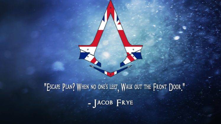 Assassins Creed, Assassins Creed Syndicate, Quote, Union Jack HD Wallpaper Desktop Background