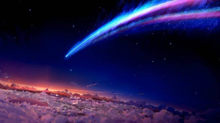 space, Anime, Your name. HD Wallpaper Desktop Background