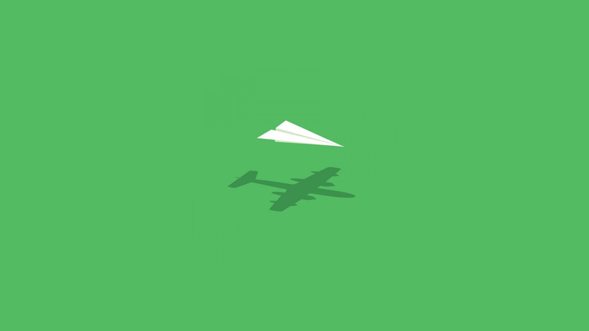 simple, Paper planes Wallpaper