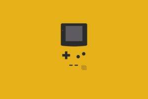 GameBoy, Minimalism, Yellow