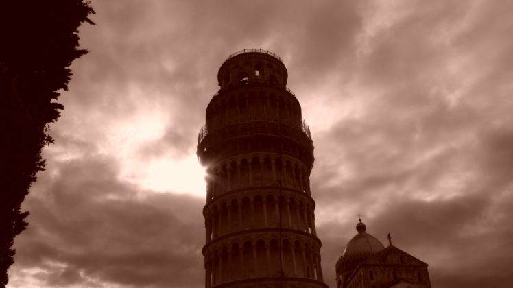 Leaning Tower of Pisa HD Wallpaper Desktop Background