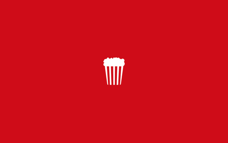 popcorn, Minimalism HD Wallpaper Desktop Background