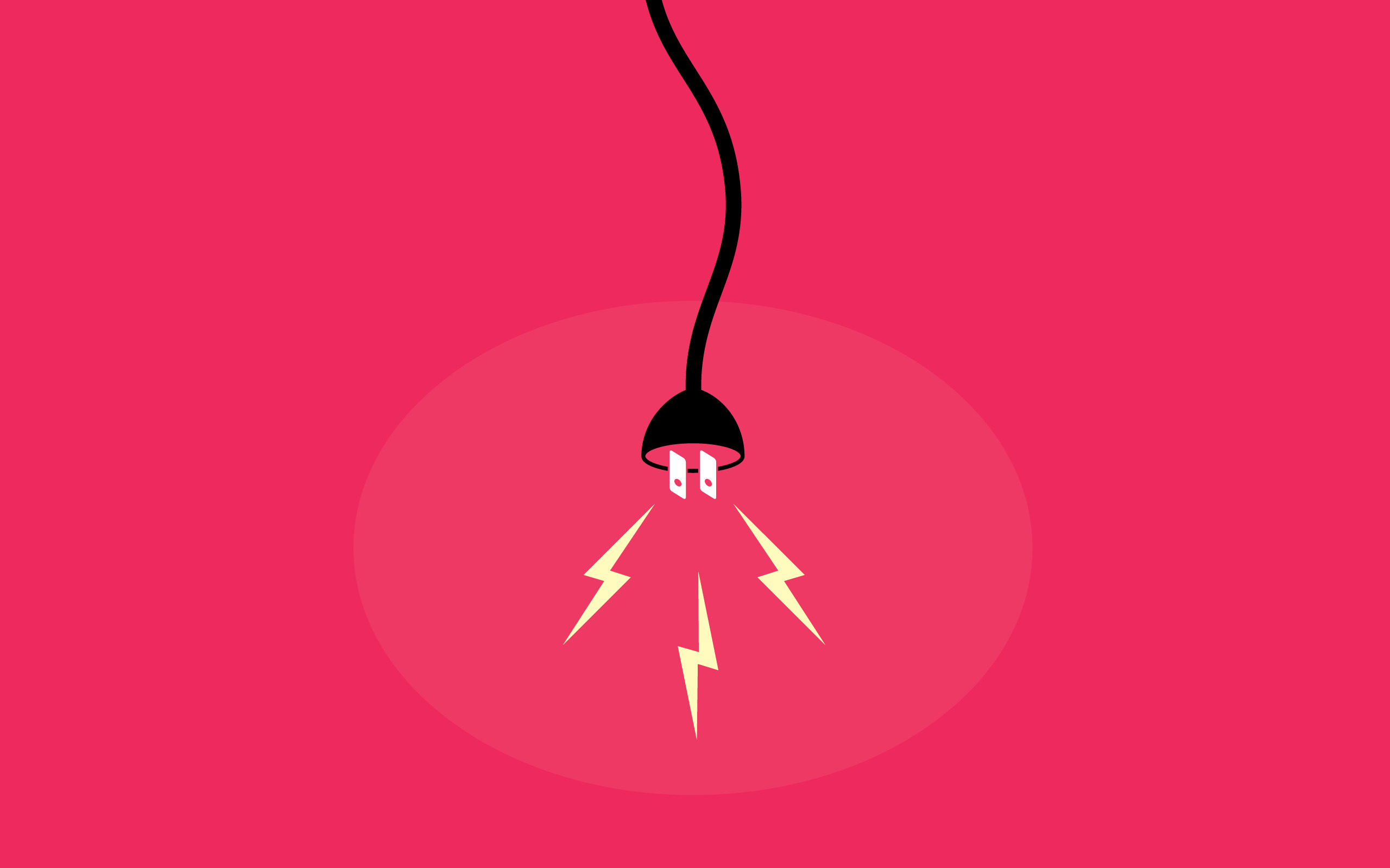 electricity, Power cord, Minimalism Wallpaper