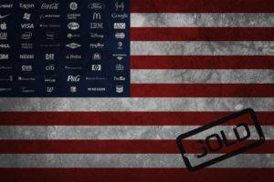 USA, Flag, Companies