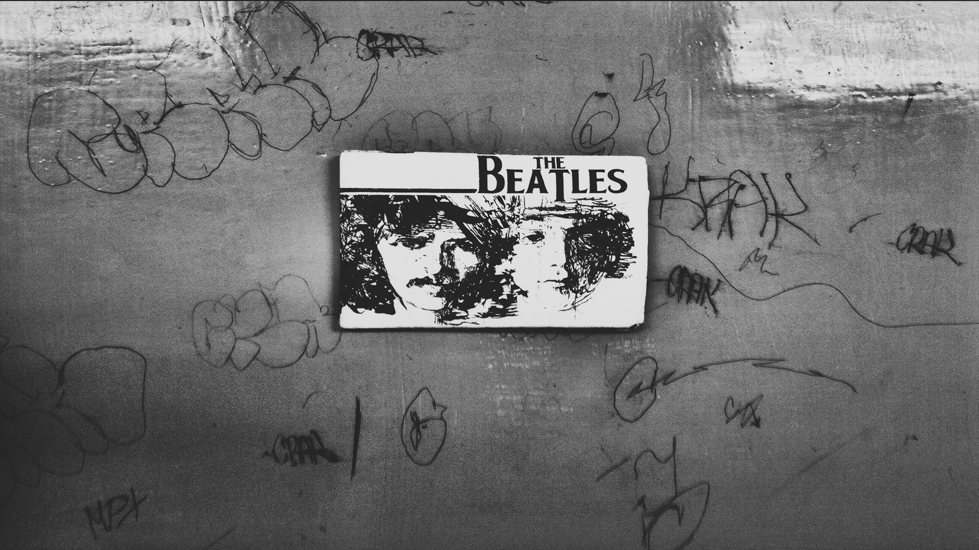The Beatles, Graffiti Wallpaper