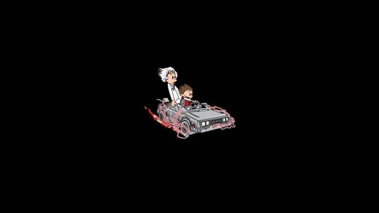 Back to the Future, Calvin and Hobbes HD Wallpaper Desktop Background