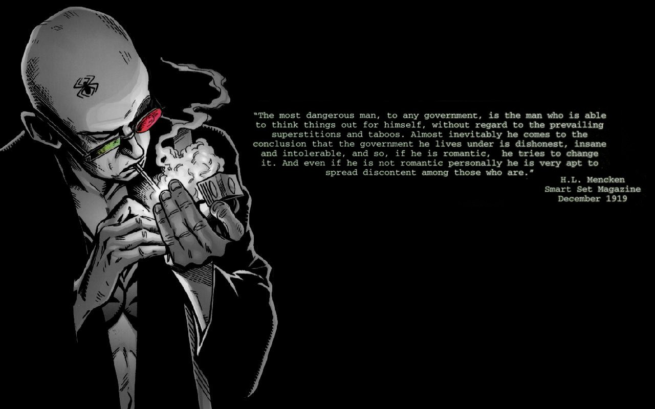 Transmetropolitan, Spider Jerusalem Wallpaper