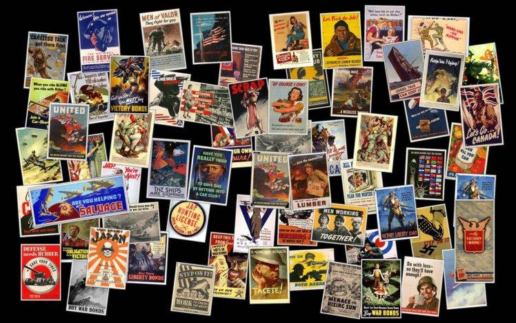 World War II, Propaganda HD Wallpaper Desktop Background