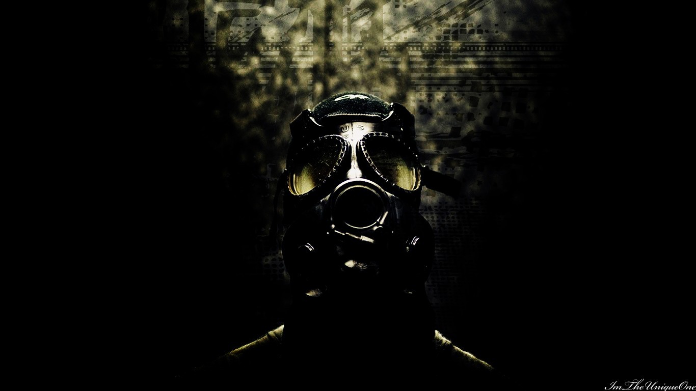 gas masks, Apocalyptic Wallpaper