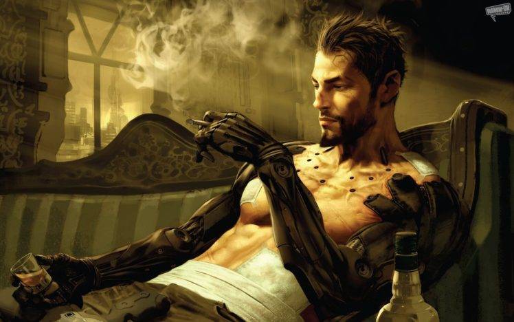 futuristic, Deus Ex: Human Revolution, Adam Jensen HD Wallpaper Desktop Background