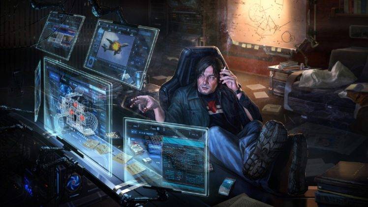 cyberpunk, Futuristic, Computer, Interfaces HD Wallpaper Desktop Background