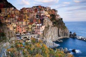 cityscape, Italy, Manarola, Cinque Terre