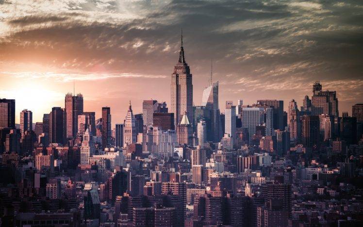 New York City, Empire State Building, Cityscape HD Wallpaper Desktop Background