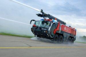 Rosenbauer, Fire fighter, Fire fighting truck, Leipzig Airport