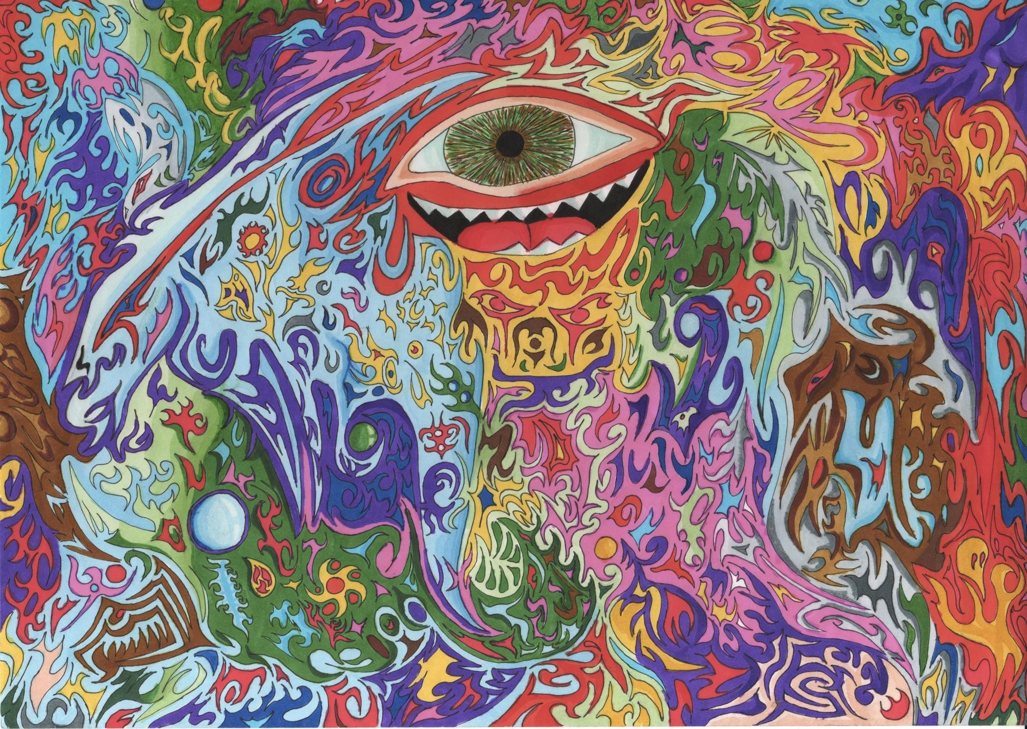 psychedelic Wallpaper