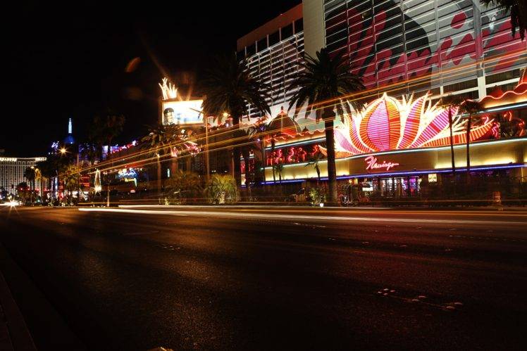 Las Vegas, Lights, Signs HD Wallpaper Desktop Background