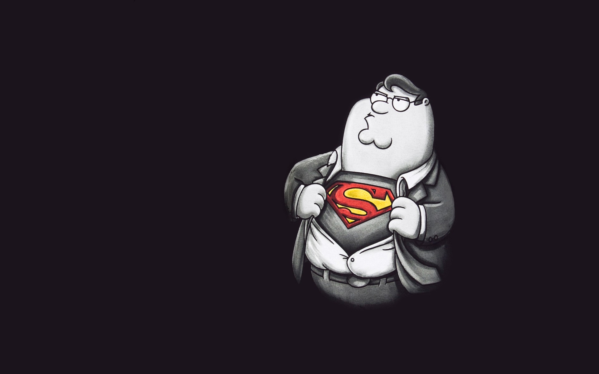 Peter Griffin, Black Wallpapers HD / Desktop and Mobile Backgrounds