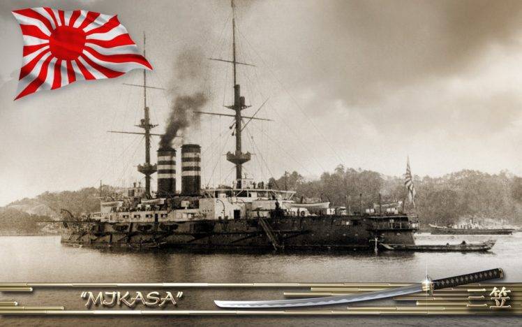 battleships, Battleship Mikasa HD Wallpaper Desktop Background