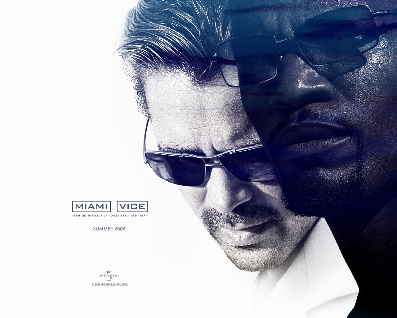 Miami Vice, Jamie Foxx, Colin James Farrell Wallpaper