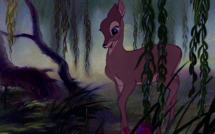 Bambi, Vines, Deer, Disney HD Wallpaper Desktop Background