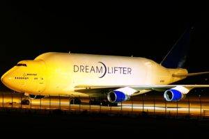 aircraft, Boeing, Dreamlifter, Boeing 747 Dreamlifter