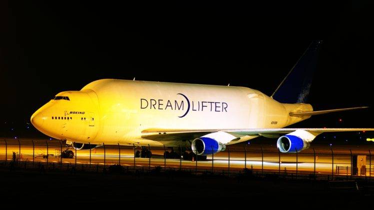 aircraft, Boeing, Dreamlifter, Boeing 747 Dreamlifter HD Wallpaper Desktop Background
