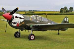 Curtiss P 40 Warhawk, Airplane, Kittyhawk