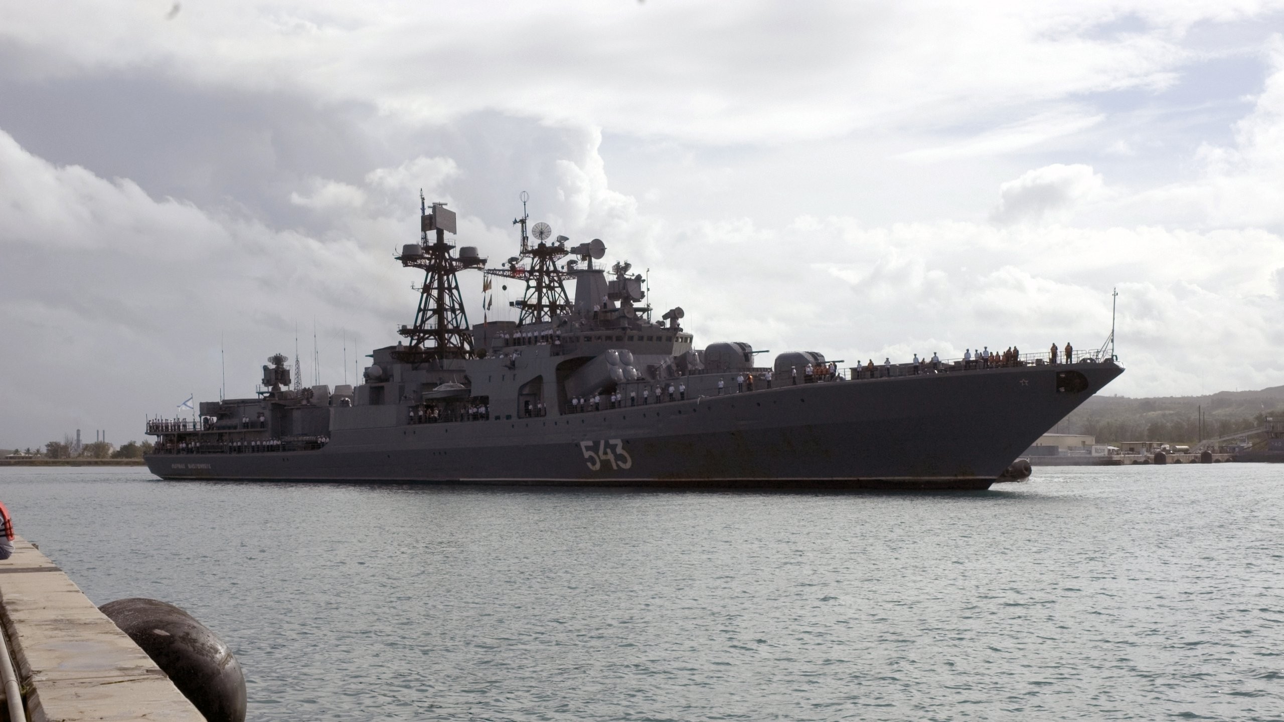 ship, Marshal Shaposhnikov (Ship), Russian Navy Wallpaper