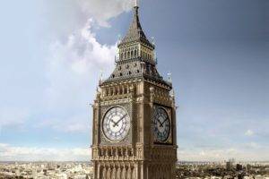 clocktowers, Architecture, London, Big Ben, Cityscape