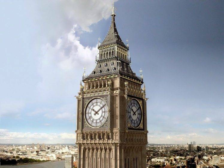 clocktowers, Architecture, London, Big Ben, Cityscape HD Wallpaper Desktop Background