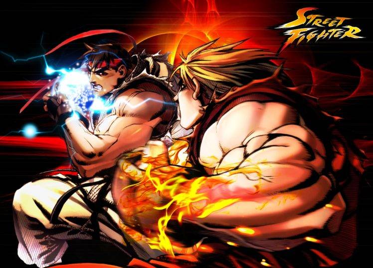 Street Fighter, Ryu (Street Fighter), Ken (Street Fighter) HD Wallpaper Desktop Background