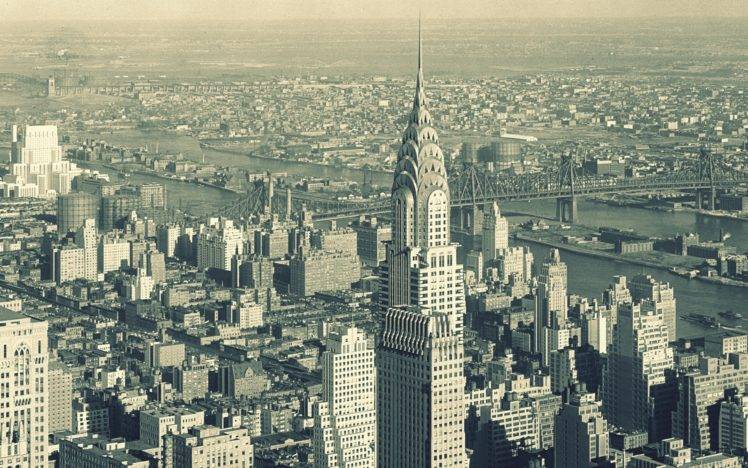 cityscape, New York City, USA, Chrysler Building HD Wallpaper Desktop Background