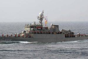 warship, Republic of Korea, Pohang class corvette, Gyeongju