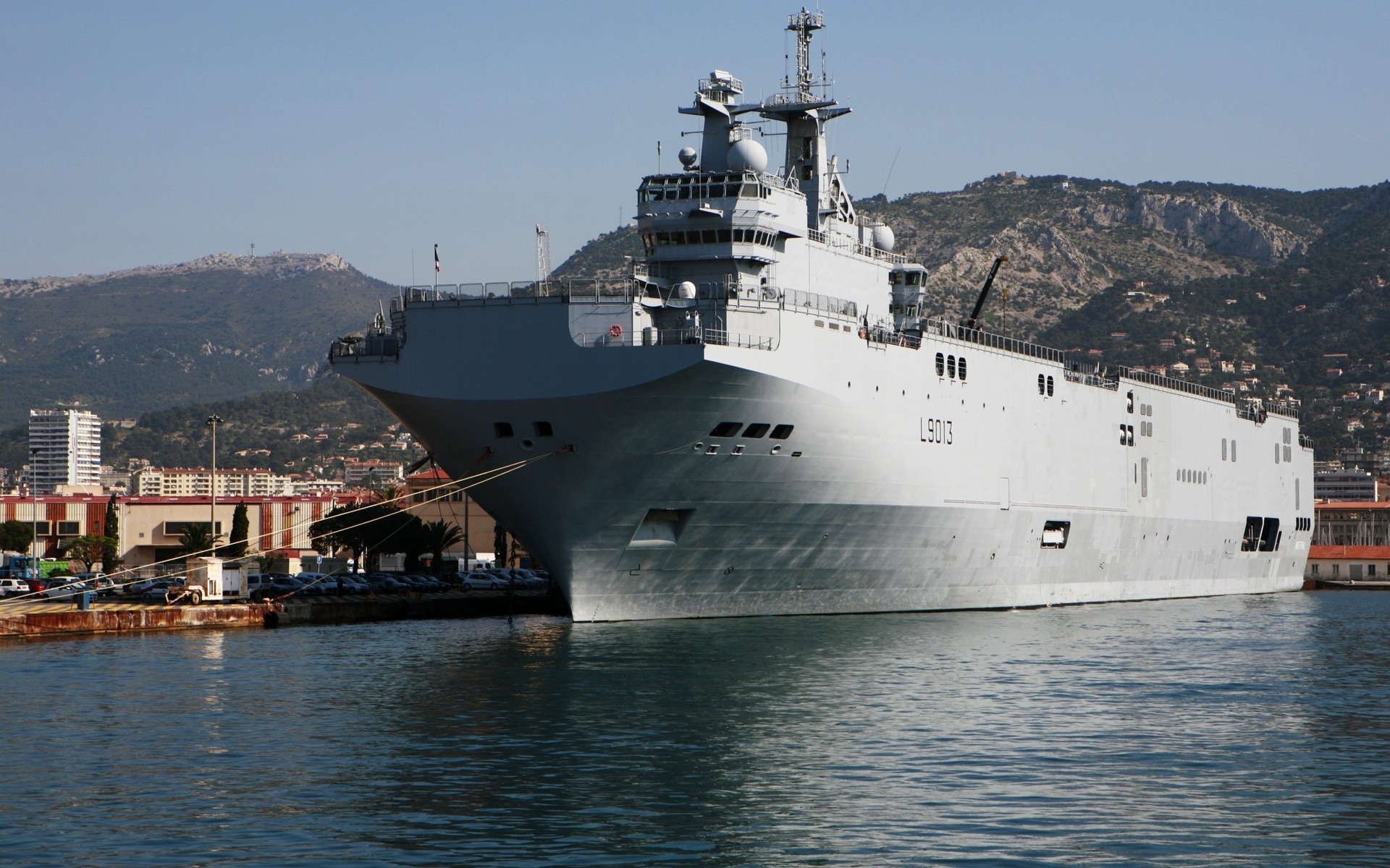 warship, Mistral, French navy Wallpaper