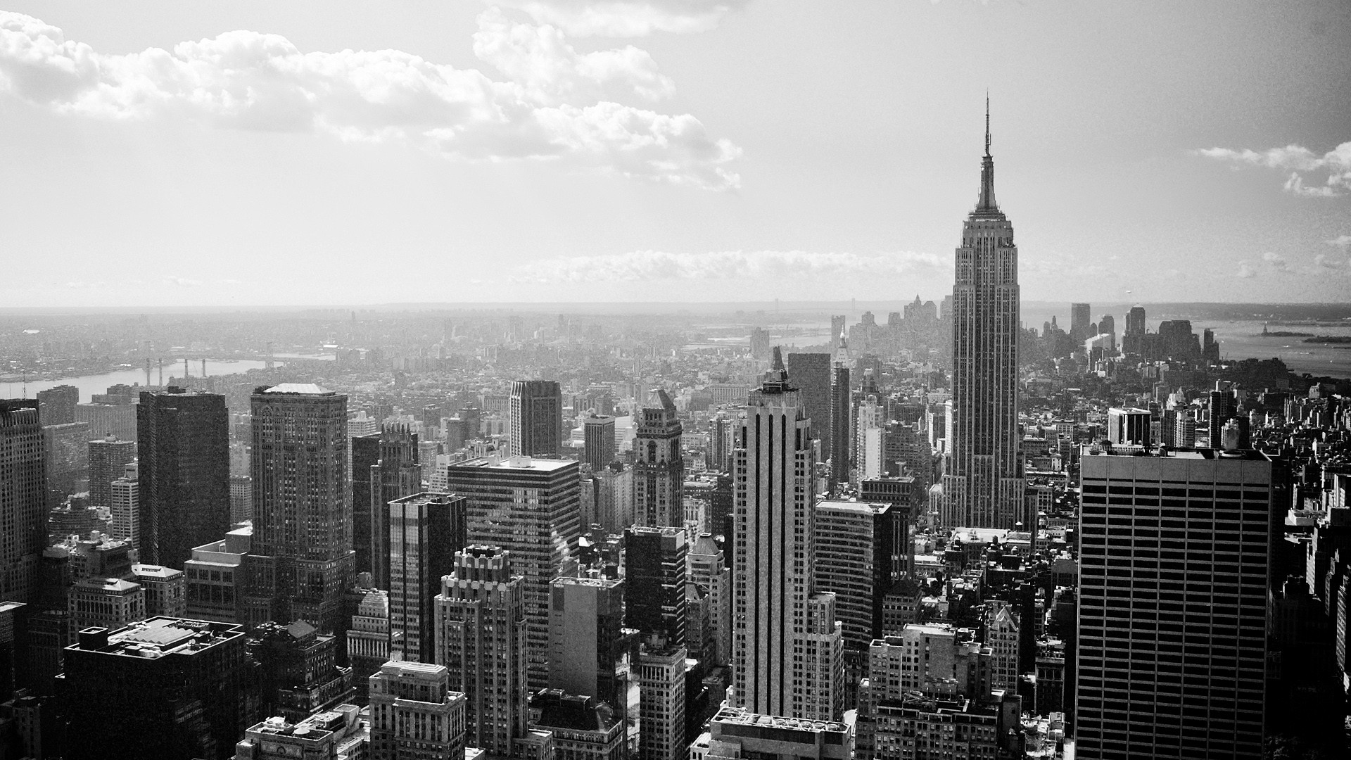 cityscape, New York City, USA, Empire State Building Wallpaper