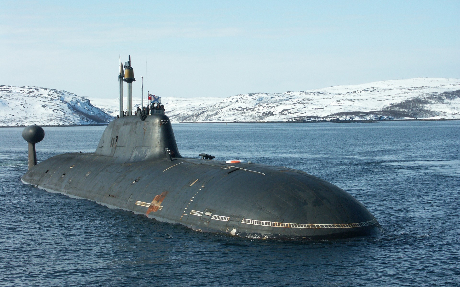 Project 971 sub. Akula, Russian Navy Wallpaper