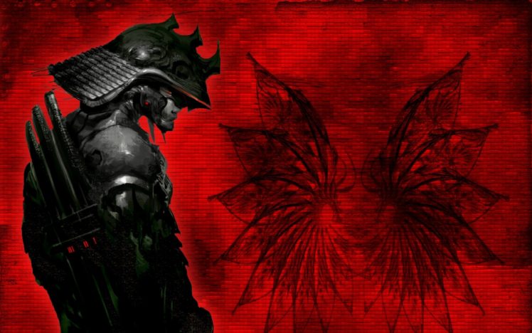 warrior, Artwork, Fantasy art, Digital art, Samurai, Cyborg, Death HD Wallpaper Desktop Background