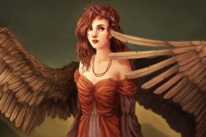 fantasy art, Angel