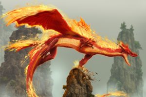 dragon, Fire