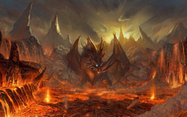 dragon, Valakas HD Wallpaper Desktop Background