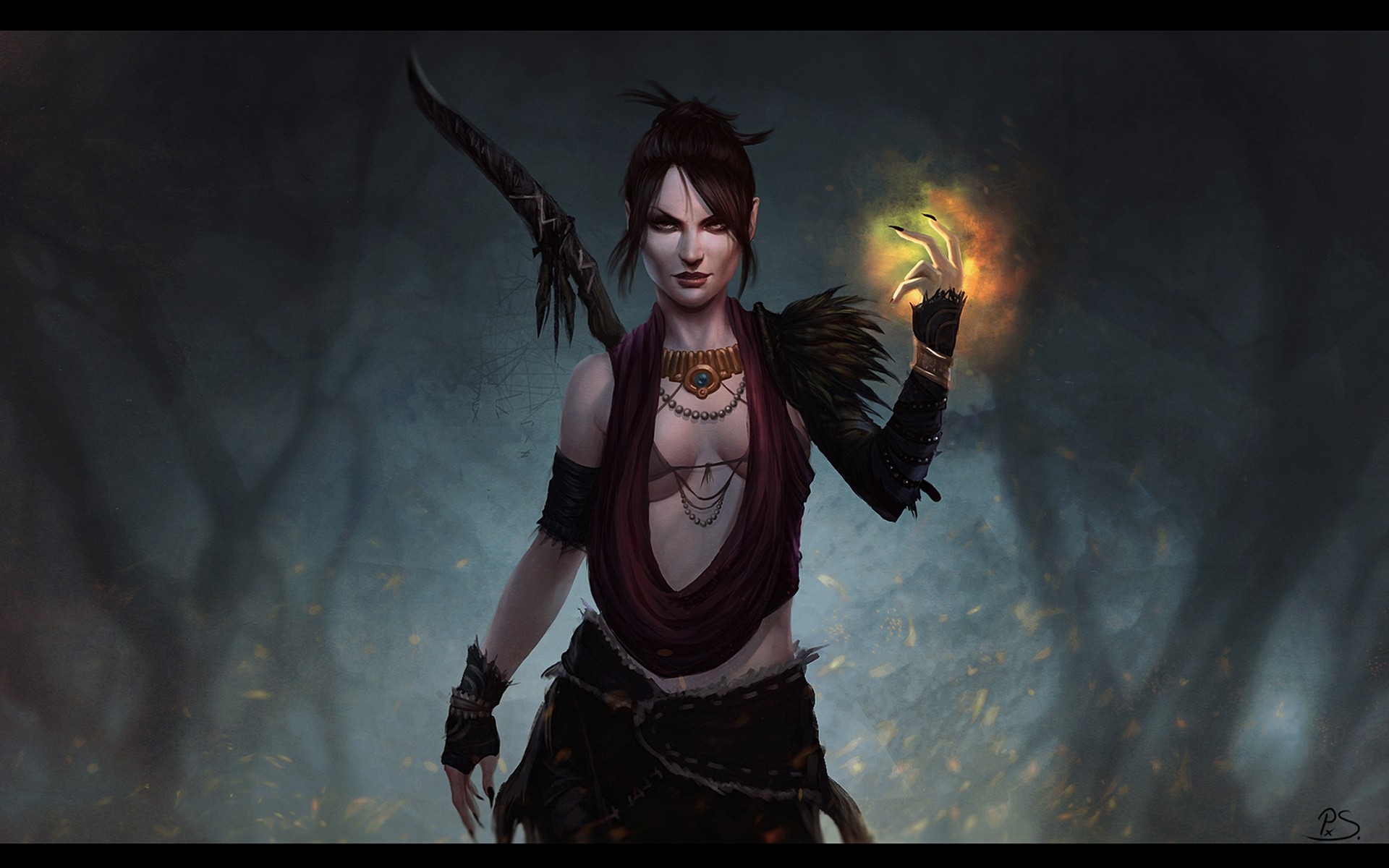 dragon age morrigan art