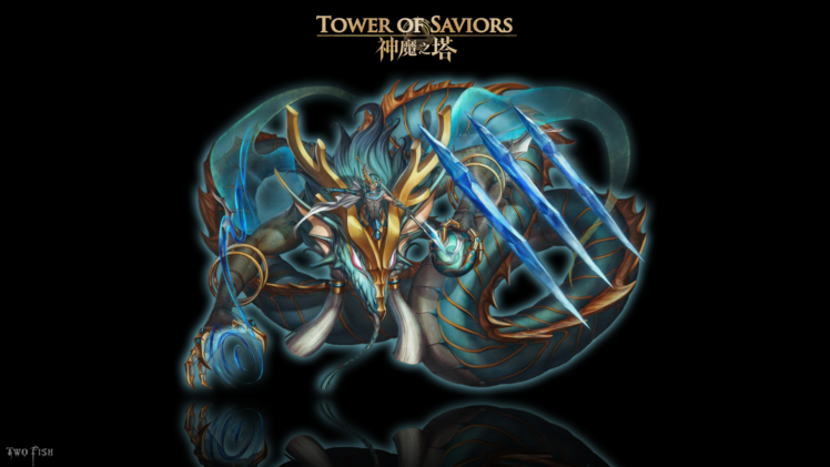 dragon, Tower of Saviors HD Wallpaper Desktop Background