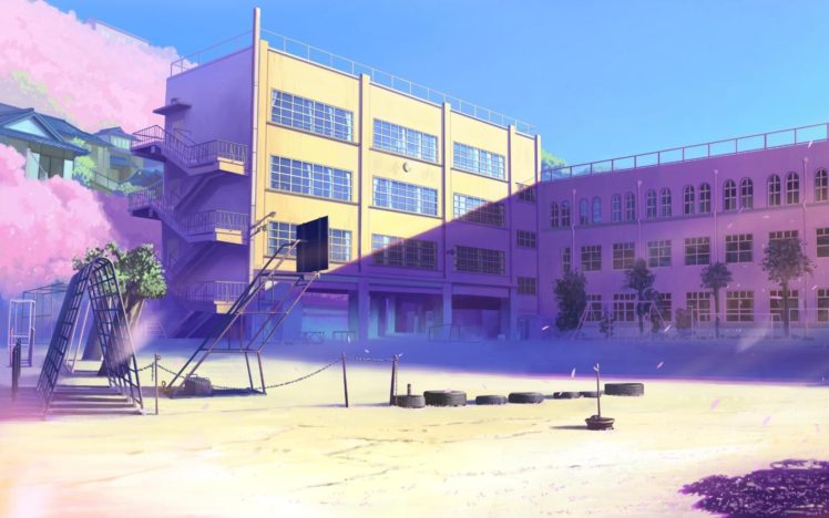 school, 5 Centimeters Per Second, Summer, Fantasy art, Anime HD Wallpaper Desktop Background