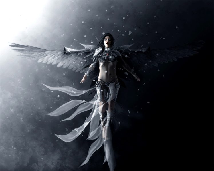 fantasy girl, Angel, Fantasy art HD Wallpaper Desktop Background