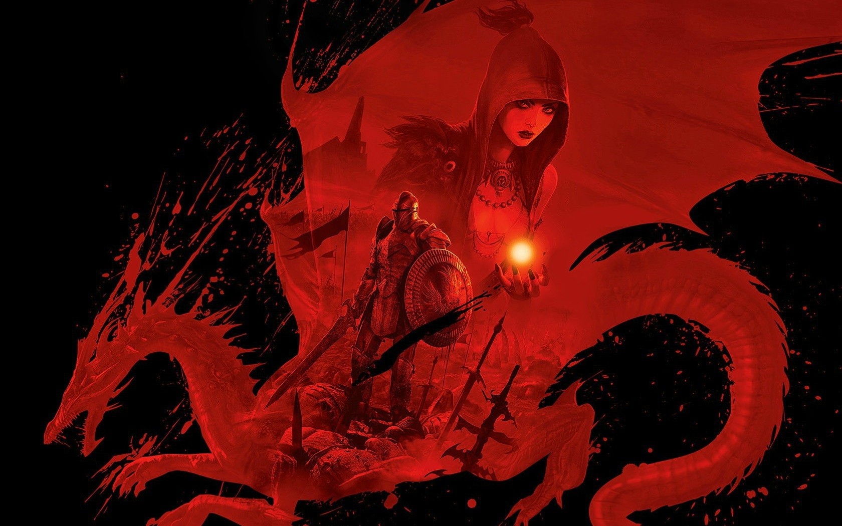 Dragon Age, Morrigan (character) Wallpaper