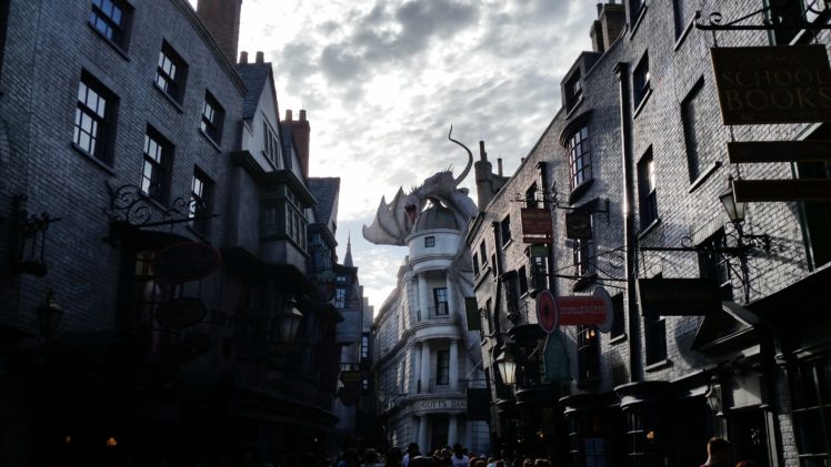 Harry Potter, Dragon, Universal Pictures, Florida HD Wallpaper Desktop Background