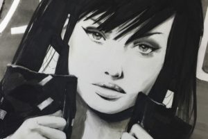 face, Anime girls, Fan art, 2D, Fantasy art