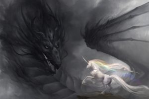 dragon, Unicorns