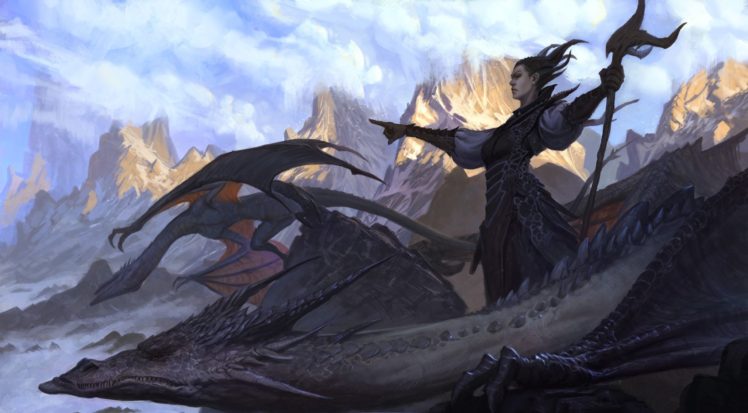 dragon, Fantasy art, Artwork HD Wallpaper Desktop Background