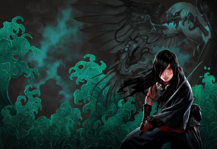 warrior, Fantasy art, Artwork, The Lotus War HD Wallpaper Desktop Background